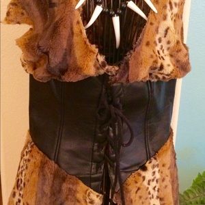 Halloween Cave Woman Outfit